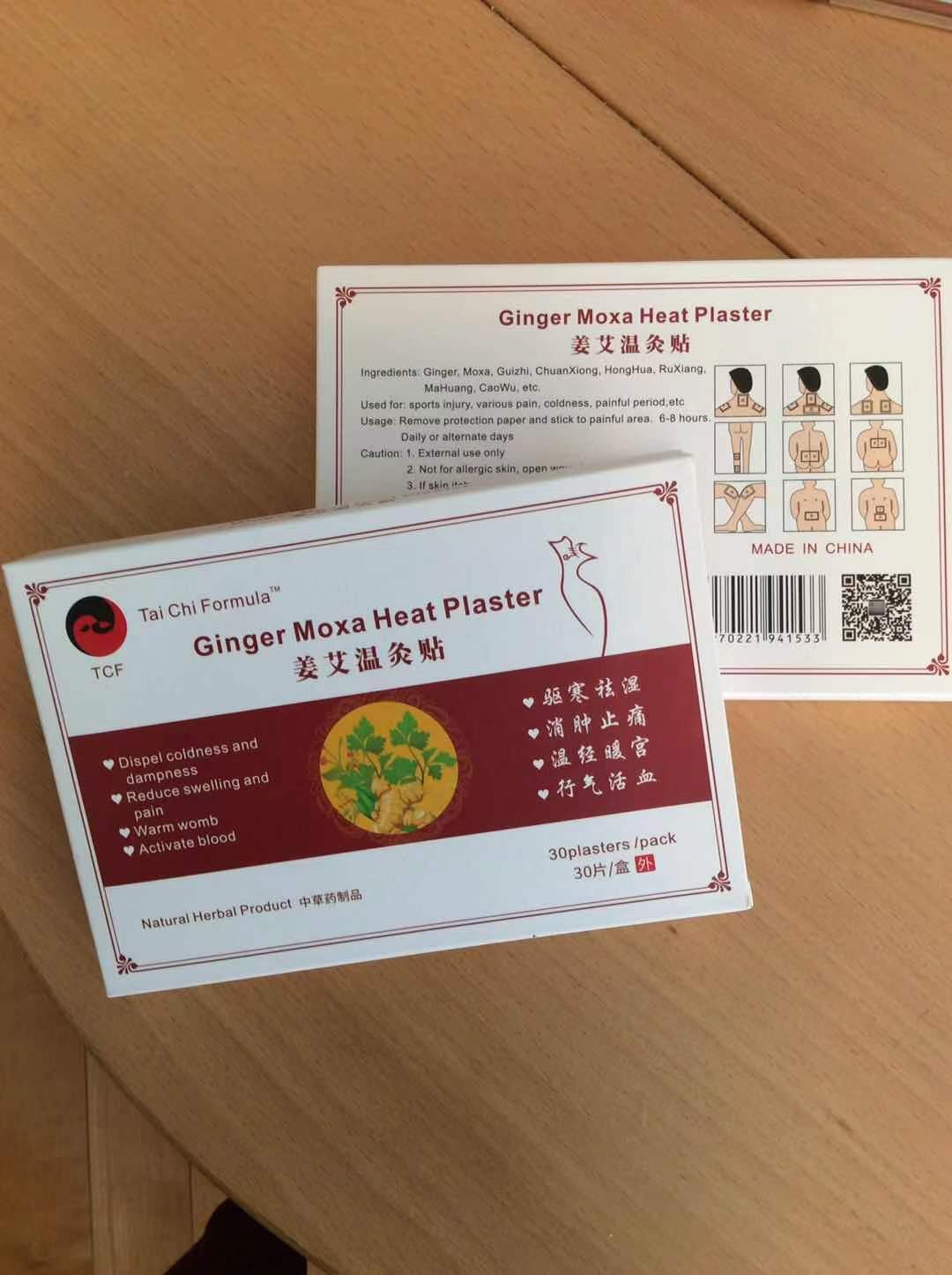 Ginger Moxa Heat Plaster